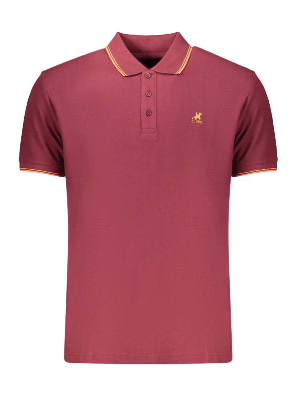 U.S. GRAND POLO MANICHE CORTE UOMO ROSSO