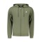 U.S. GRAND FELPA CON ZIP UOMO VERDE