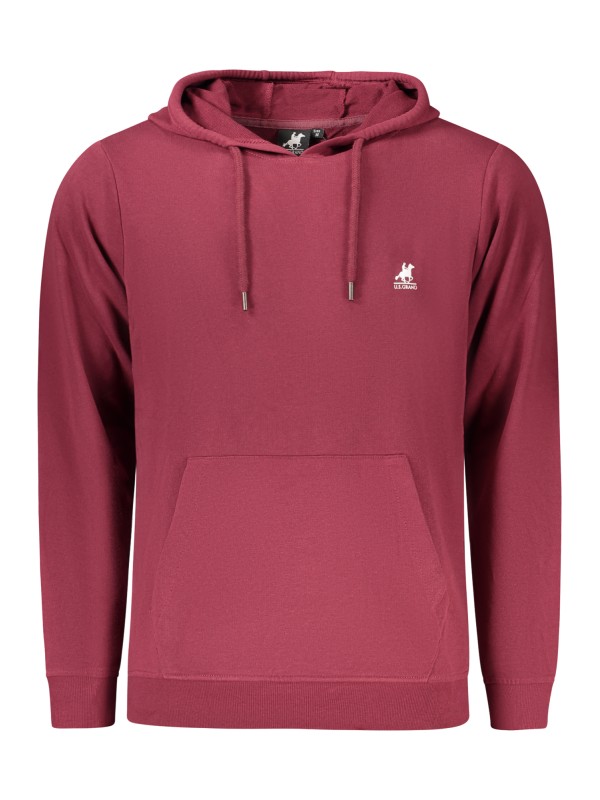 U.S. GRAND FELPA SENZA ZIP UOMO ROSSO