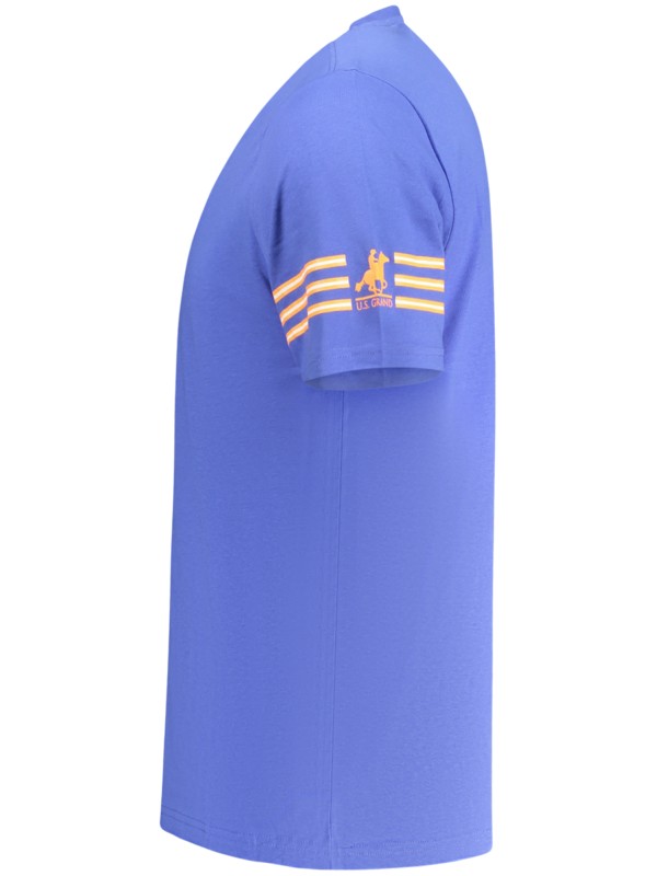 U.S. GRAND T-SHIRT MANICHE CORTE UOMO BLU