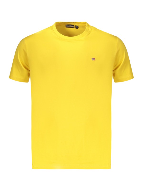 NAPAPIJRI T-SHIRT MANICHE CORTE UOMO GIALLO