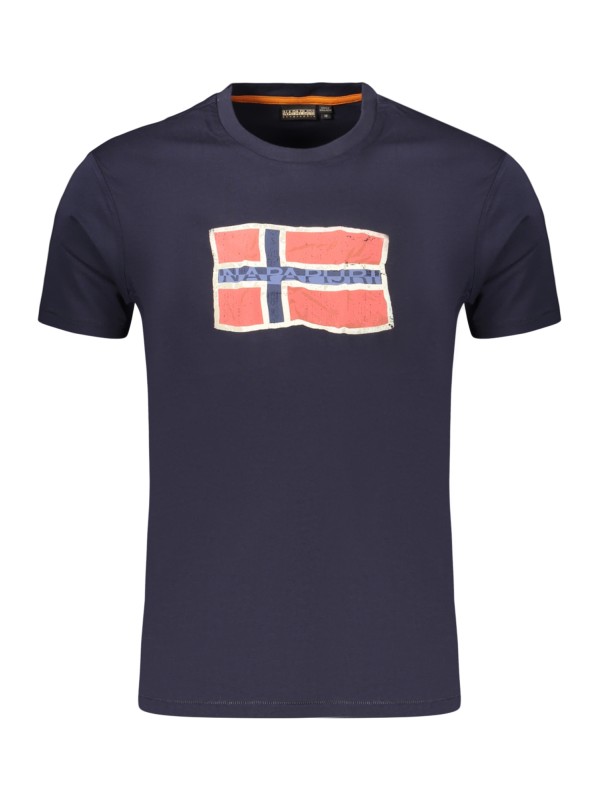 NAPAPIJRI T-SHIRT MANICHE CORTE UOMO BLU