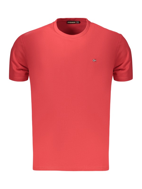 NAPAPIJRI T-SHIRT MANICHE CORTE UOMO ROSSO