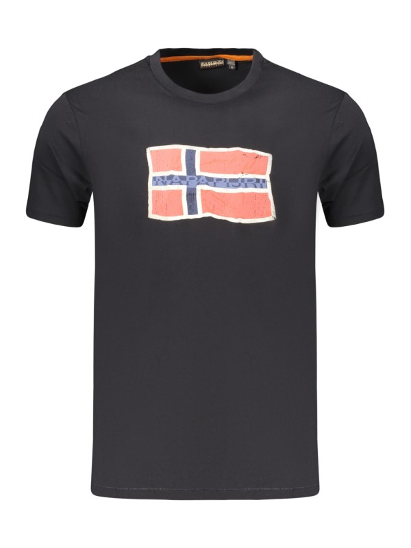 NAPAPIJRI T-SHIRT MANICHE CORTE UOMO NERO
