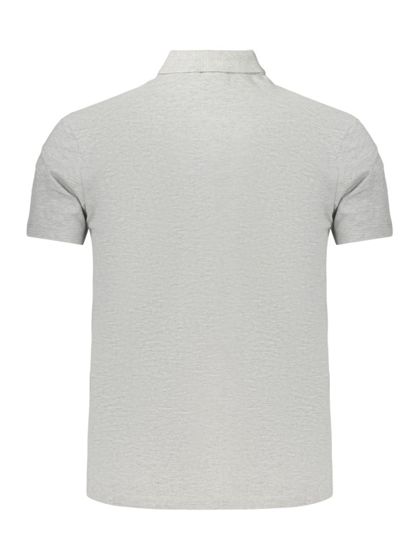 NAPAPIJRI POLO MANICHE CORTE UOMO GRIGIO