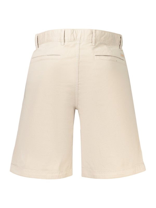 BOSS PANTALONE BERMUDA UOMO BEIGE