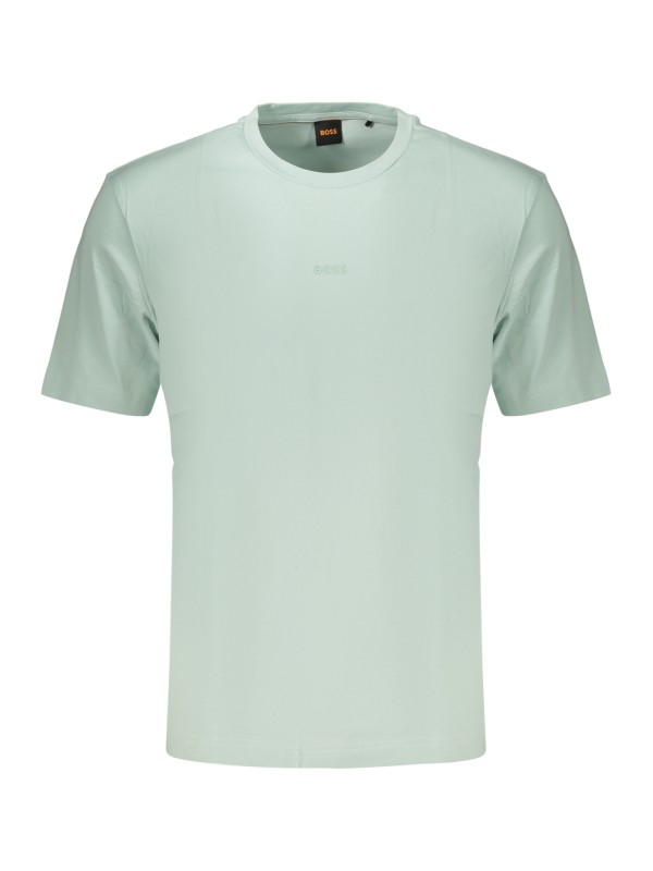 BOSS T-SHIRT MANICHE CORTE UOMO VERDE