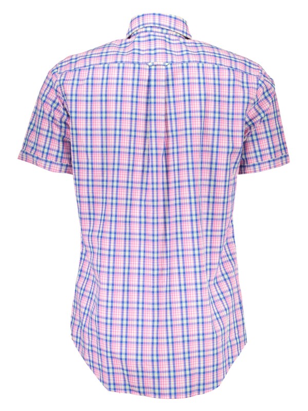 GANT CAMICIA MANICHE CORTE UOMO ROSA