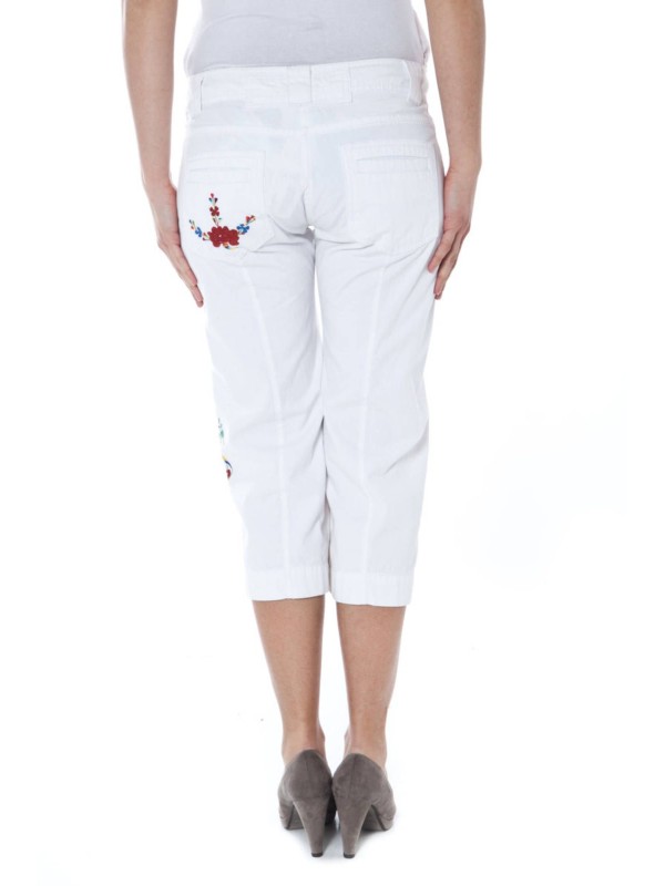 DATCH PANTALONE BERMUDA UOMO BIANCO