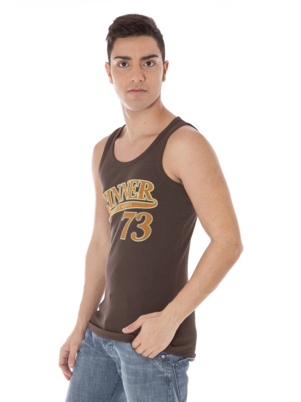 ZUELEMENTS CANOTTA UOMO MARRONE