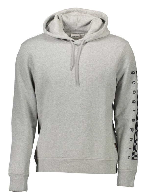 NAPAPIJRI FELPA SENZA ZIP UOMO GRIGIO